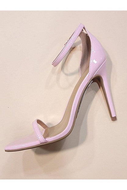 toe & ankle strap stiletto heel shoe - tikolighting