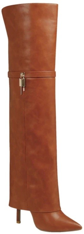 over the knee fold over stiletto boot