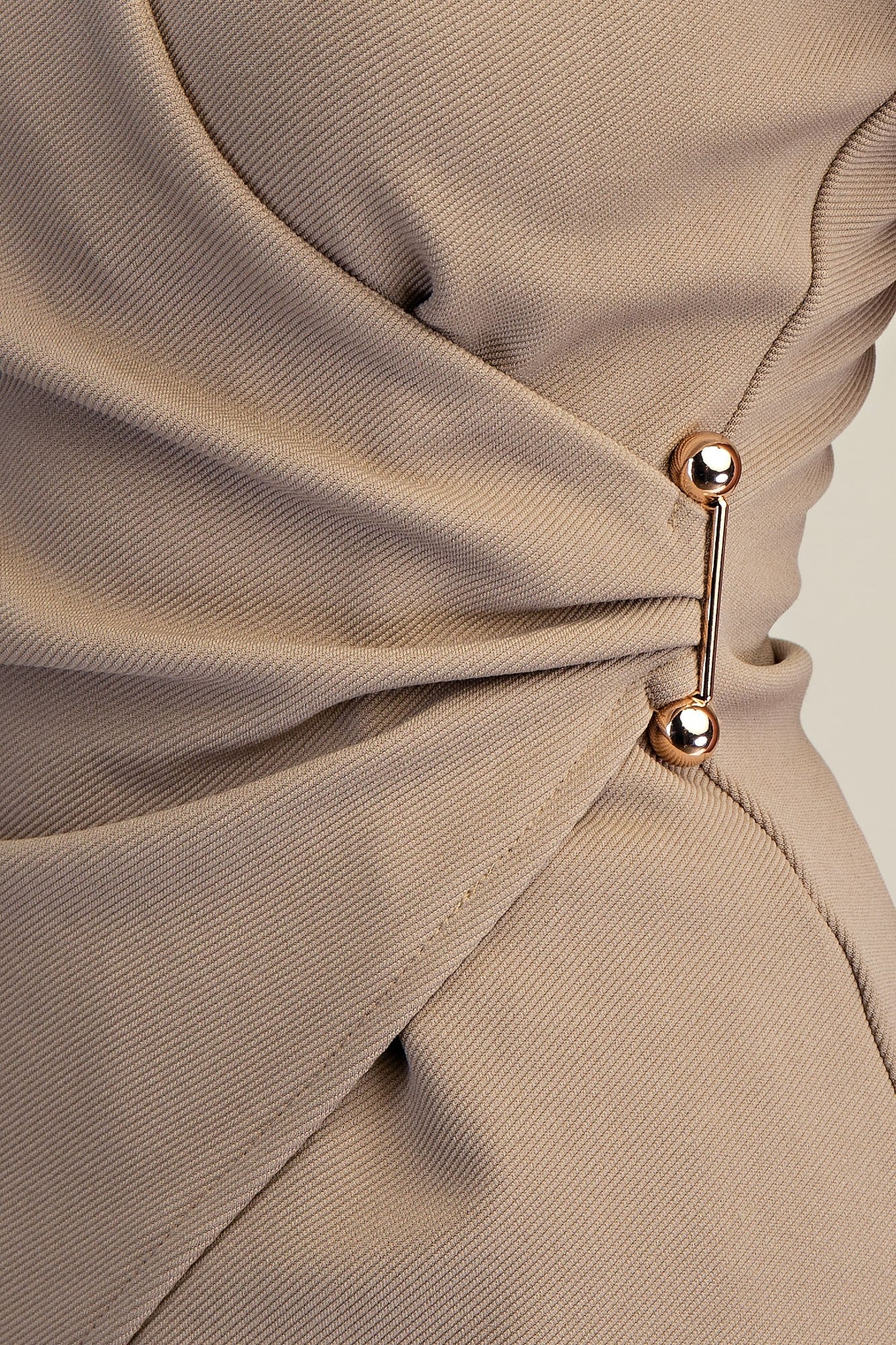 sleeveless surplice v neck top