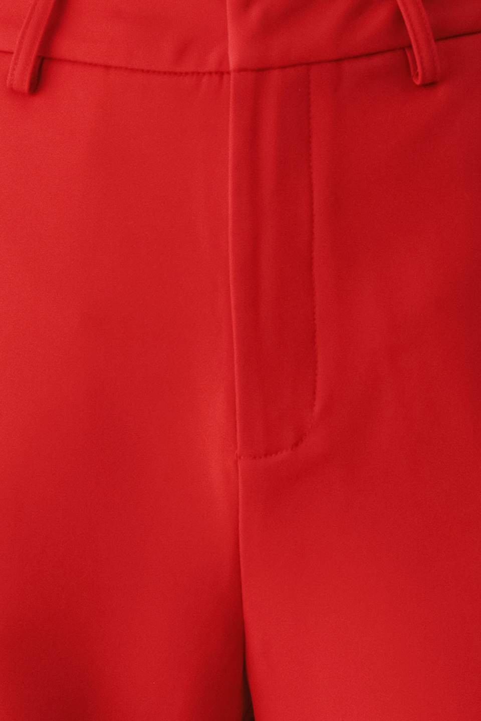 flare leg cuff trouser