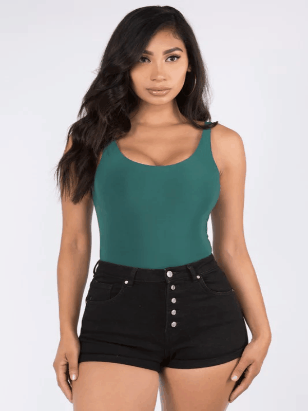 Double Layer Tank Thong Bodysuit RK Collections Boutique double-layer-tank-thong-bodysuit-rk-collections-boutique