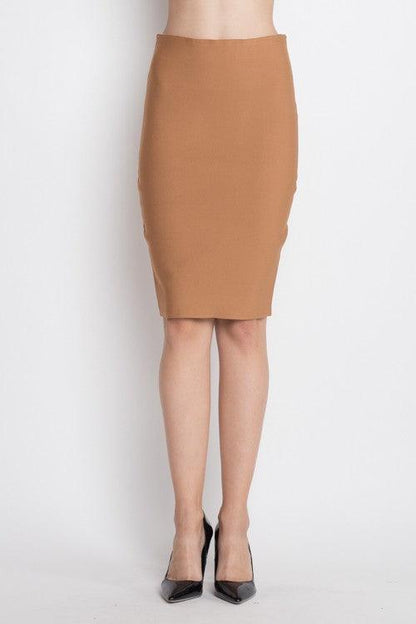 Bandage Pencil Skirt-Skirts-Haute Monde-RK Collections Boutique