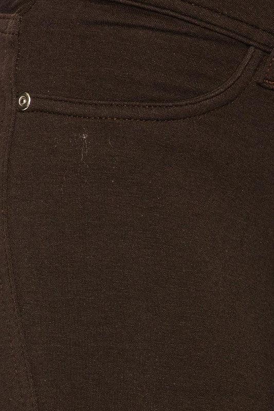 Brazilian cut mid-rise stretch skinny pants (MORE COLORS)-Jeans-JW Signature-RK Collections Boutique