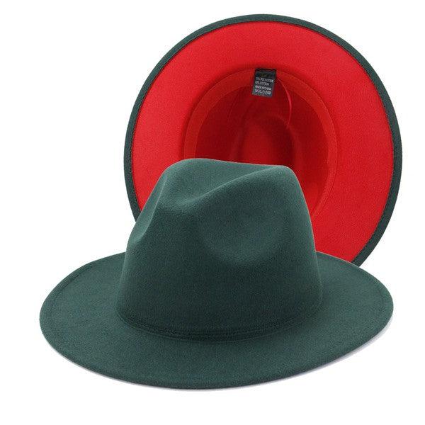 color bottom fedora hat-Accessory:Hat-Suzie Q-tikolighting