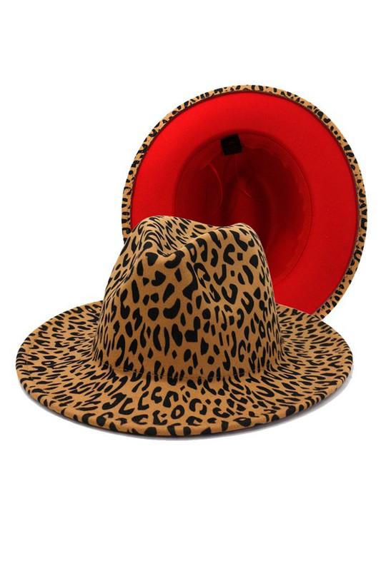 color bottom fedora hat-Accessory:Hat-Suzie Q-tikolighting