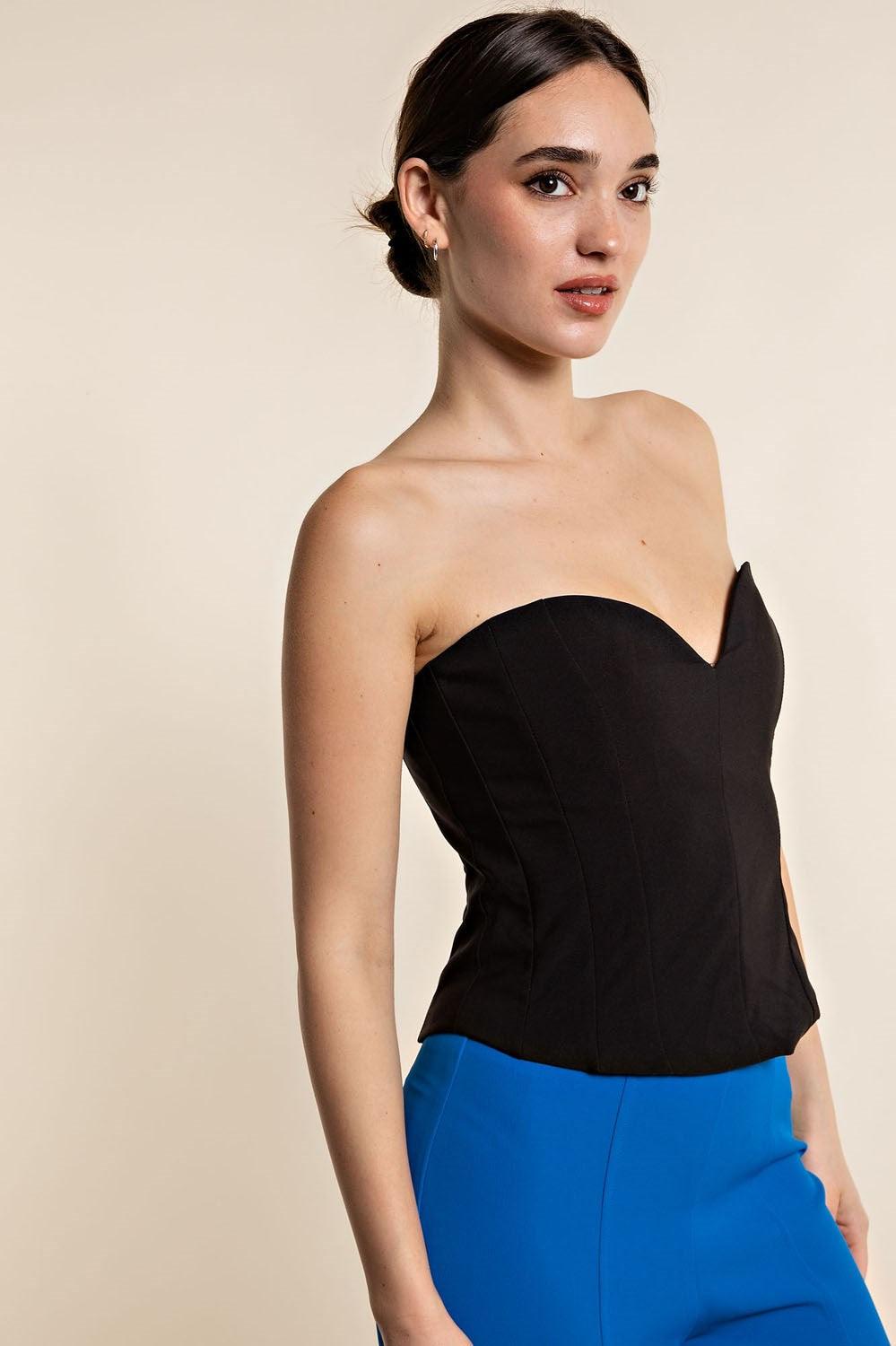Sweetheart Neckline Bustier - RK Collections Boutique
