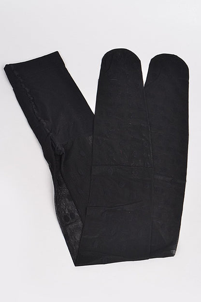 polka dot sheer tights