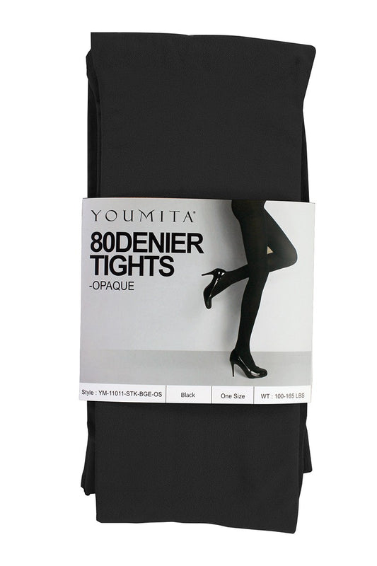 80 denier tights opaque