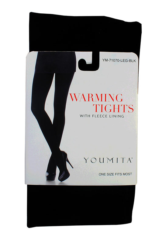 warming tights with fleece lining