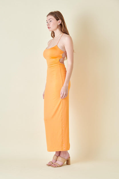 strappy back slinky maxi dress - RK Collections Boutique