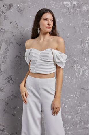 tube top with sleeves - alomfejto