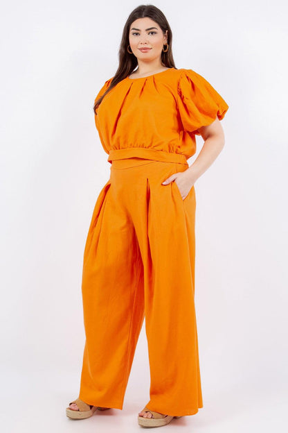 Linen Palazzo Pants - RK Collections Boutique