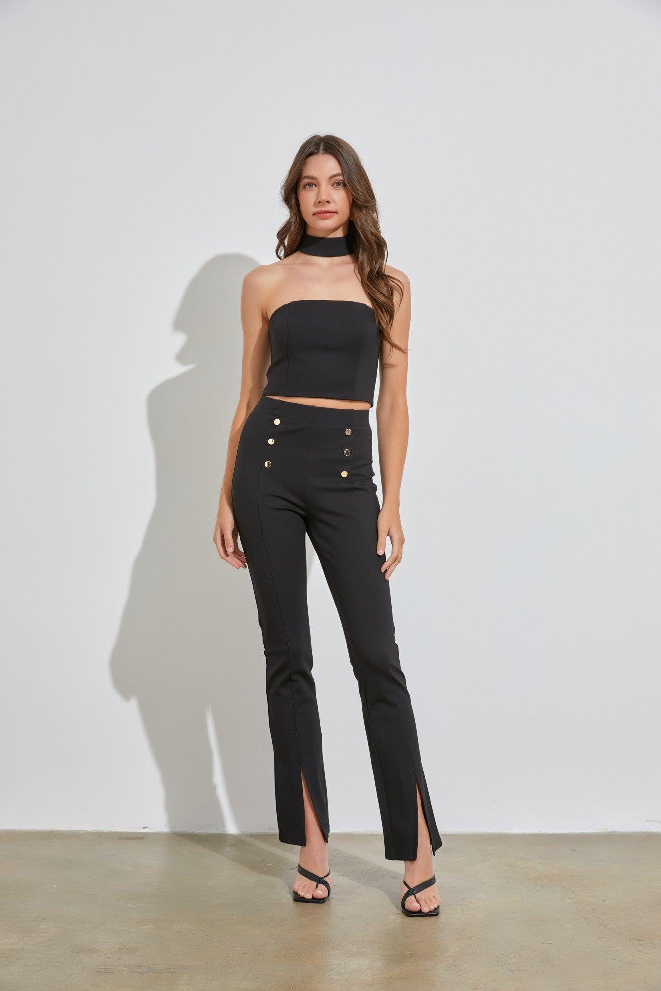 choker neck tube top - RK Collections Boutique