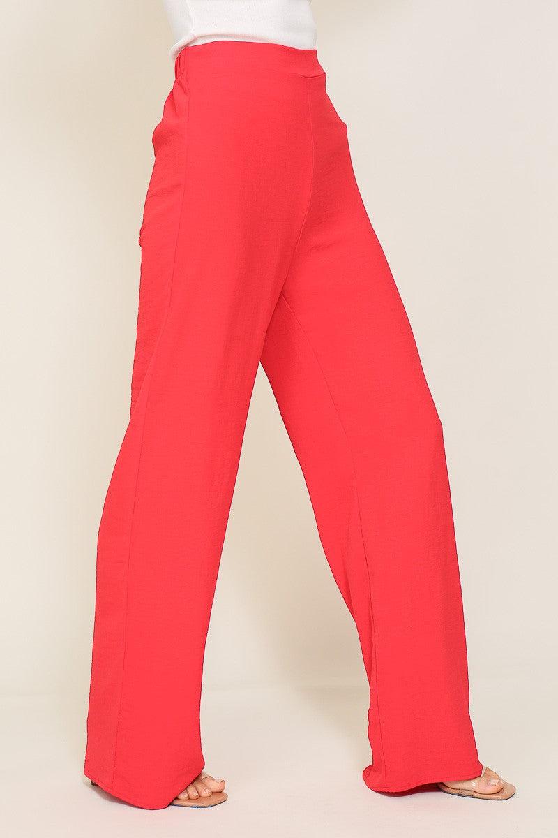 Brooklyn airflow pants with back elastic waist - RK Collections Boutique