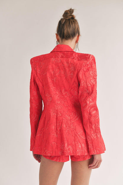 embroidered blazer - RK Collections Boutique