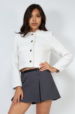 tweed crop jacket