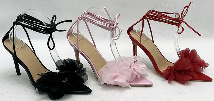 Flora Wrap Up Heel