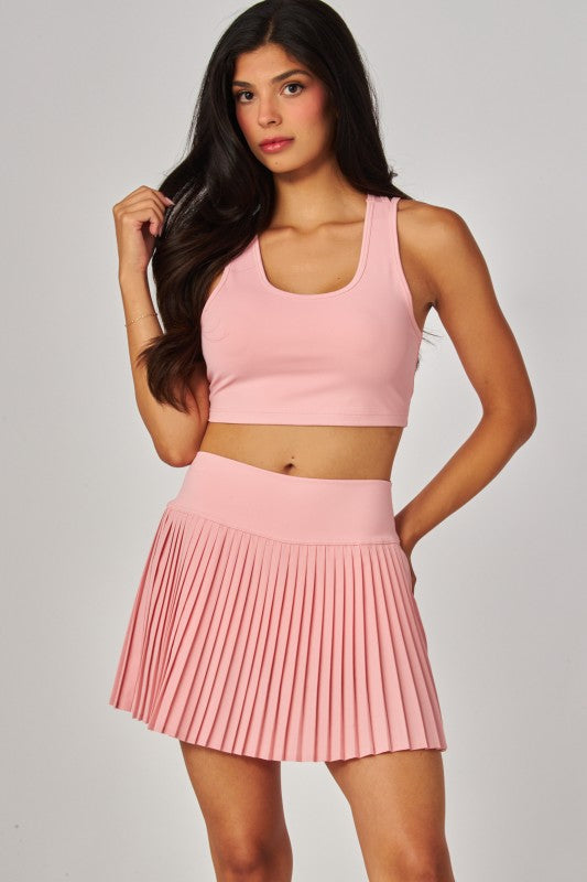 Grand Slam Sharp Pleated Tennis Skirt