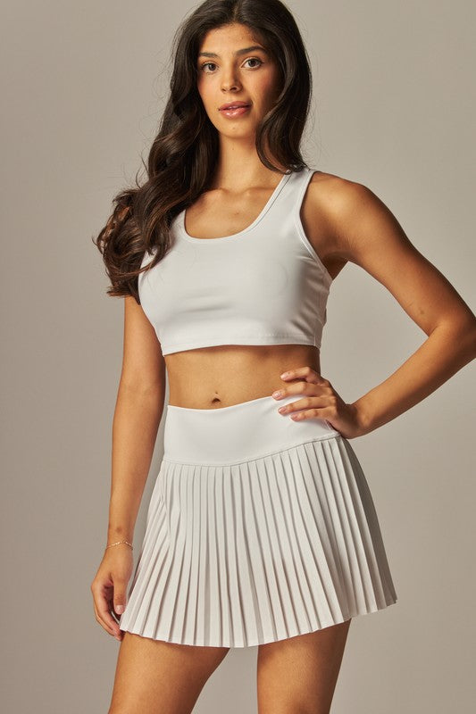 Grand Slam Sharp Pleated Tennis Skirt
