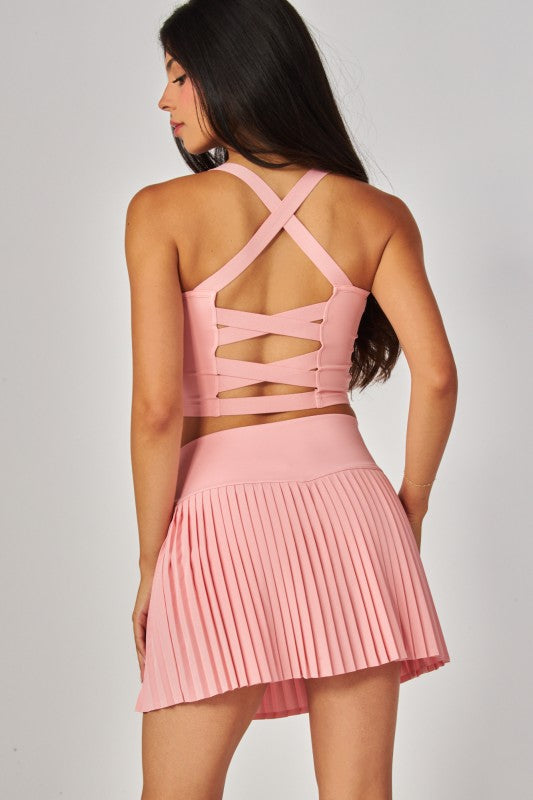 Airlift Yoga Elastic Cross Back Bra