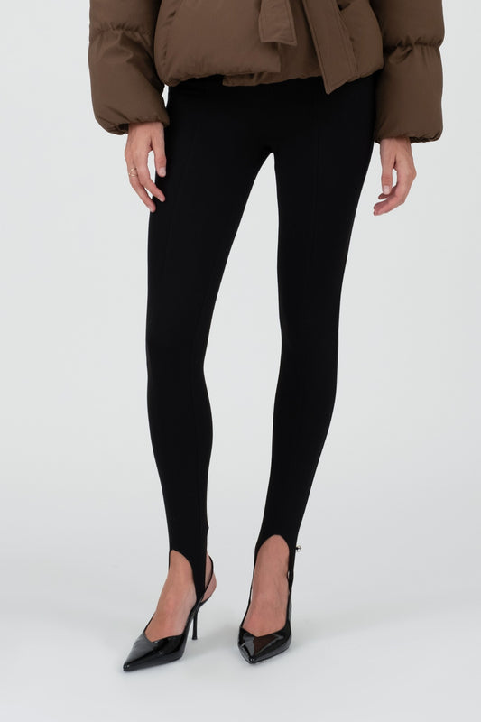 high waist skinny stirrup pants