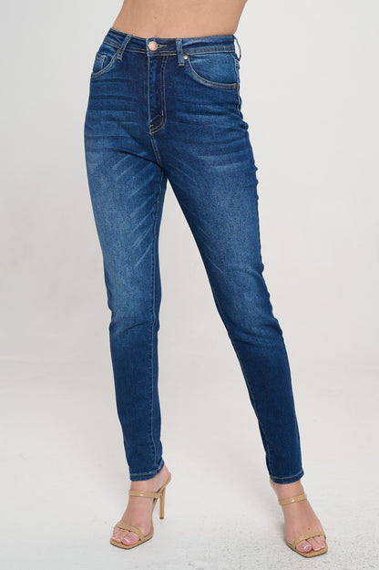 Premium Stretch High Waisted Skinny Jeans