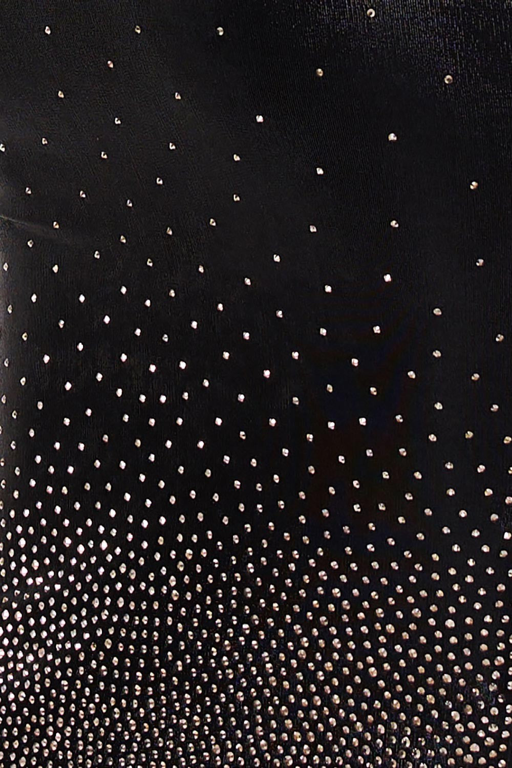 Gradient Rhinestone Sleeveless Midi Dress