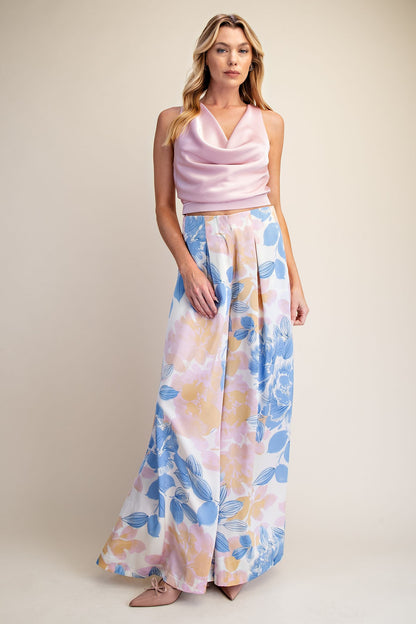 Cowl Neck Sleeveless Top