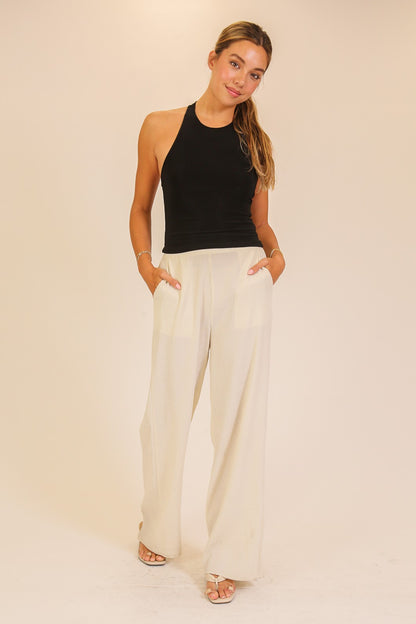Chain Back Sleeveless Top