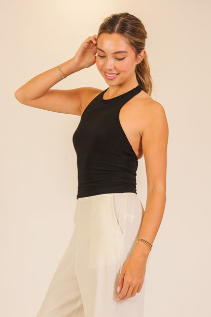 Chain Back Sleeveless Top