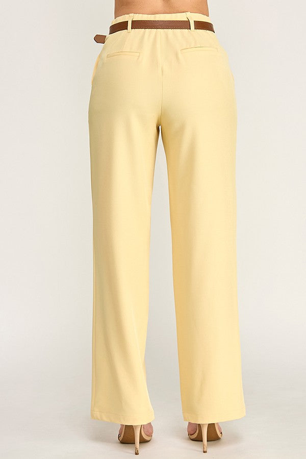 belted pants