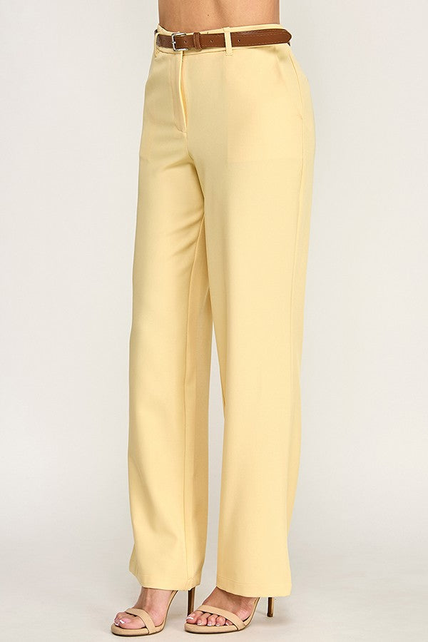 belted pants