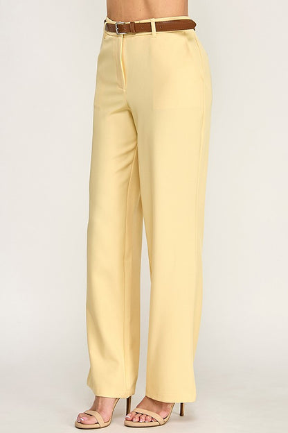 belted pants