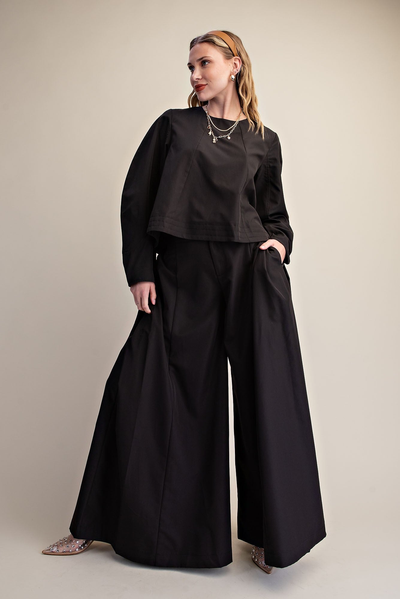 A-line Palazzo Pants