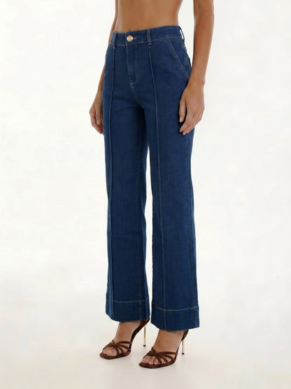 Trouser Flare Leg Jeans