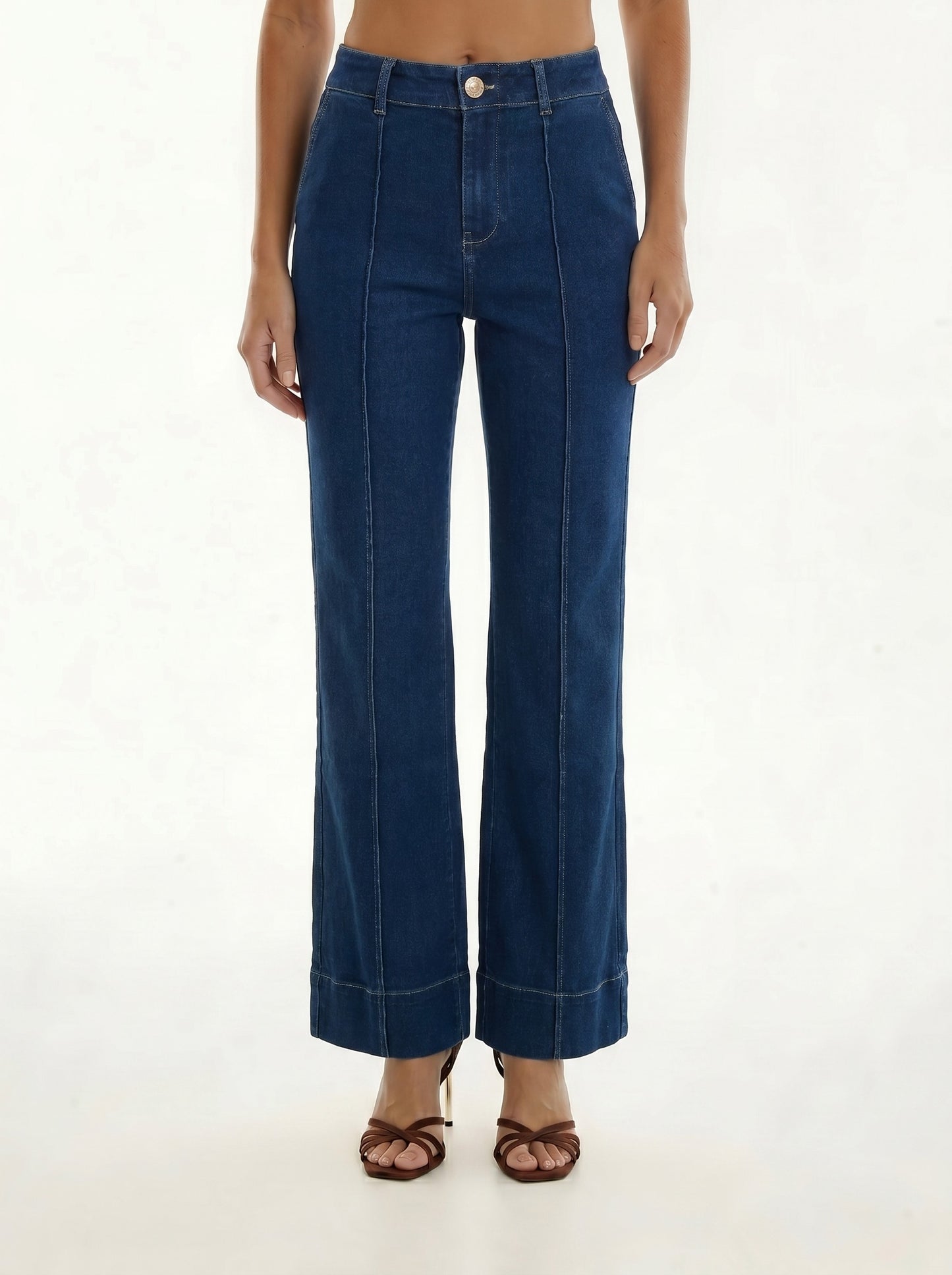 Trouser Flare Leg Jeans
