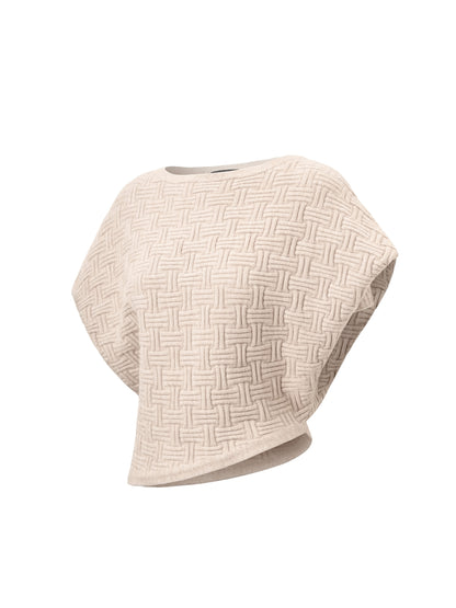 short wide sleeve sweater