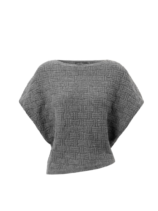 short wide sleeve sweater