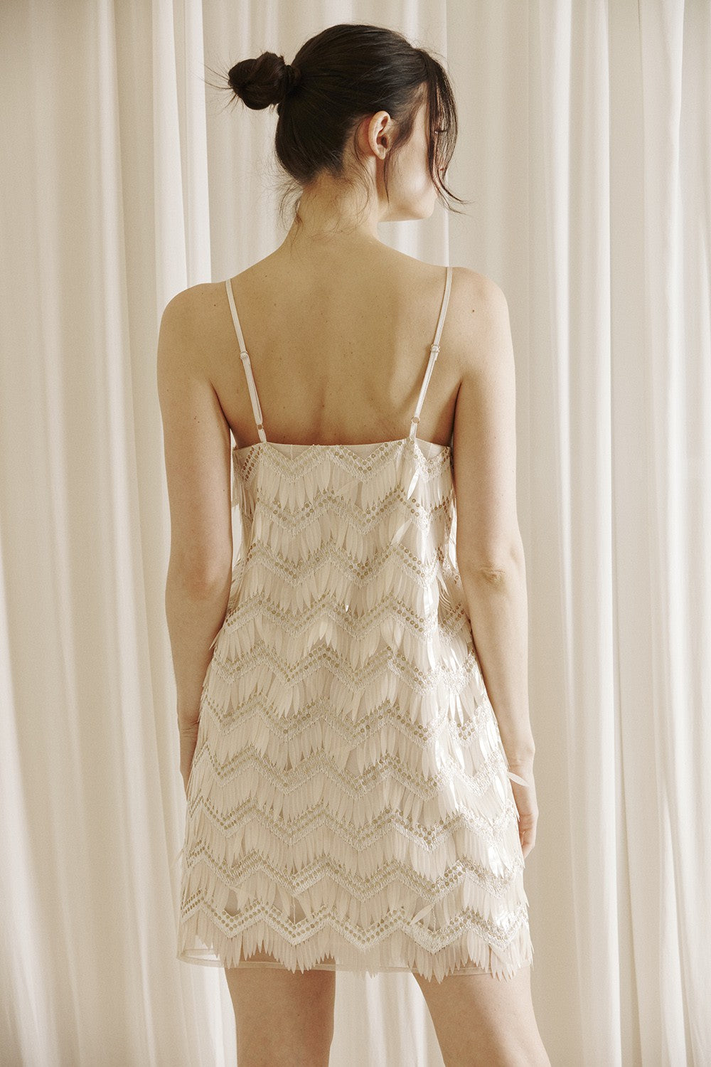 cream sequin shift dress Sequin Dresses | Cream