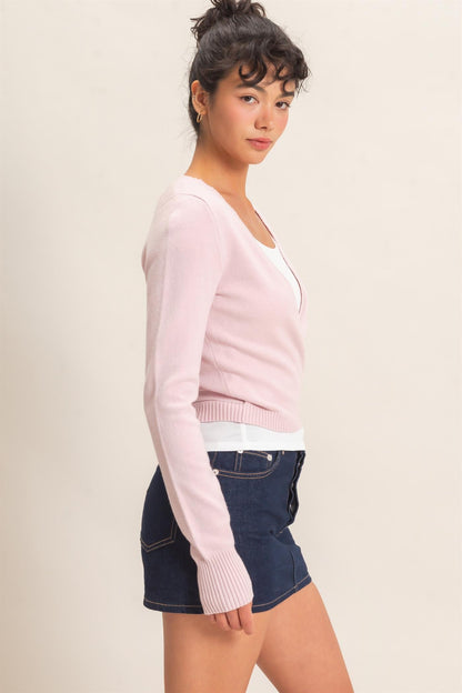 Wrap Knit Cardigan