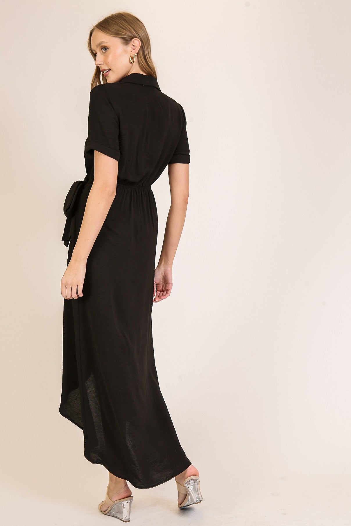 short sleeve wrap maxi dress Yours London Women's Plus Size Green Short Sleeve Ruffle Wrap Maxi Dress Size 14