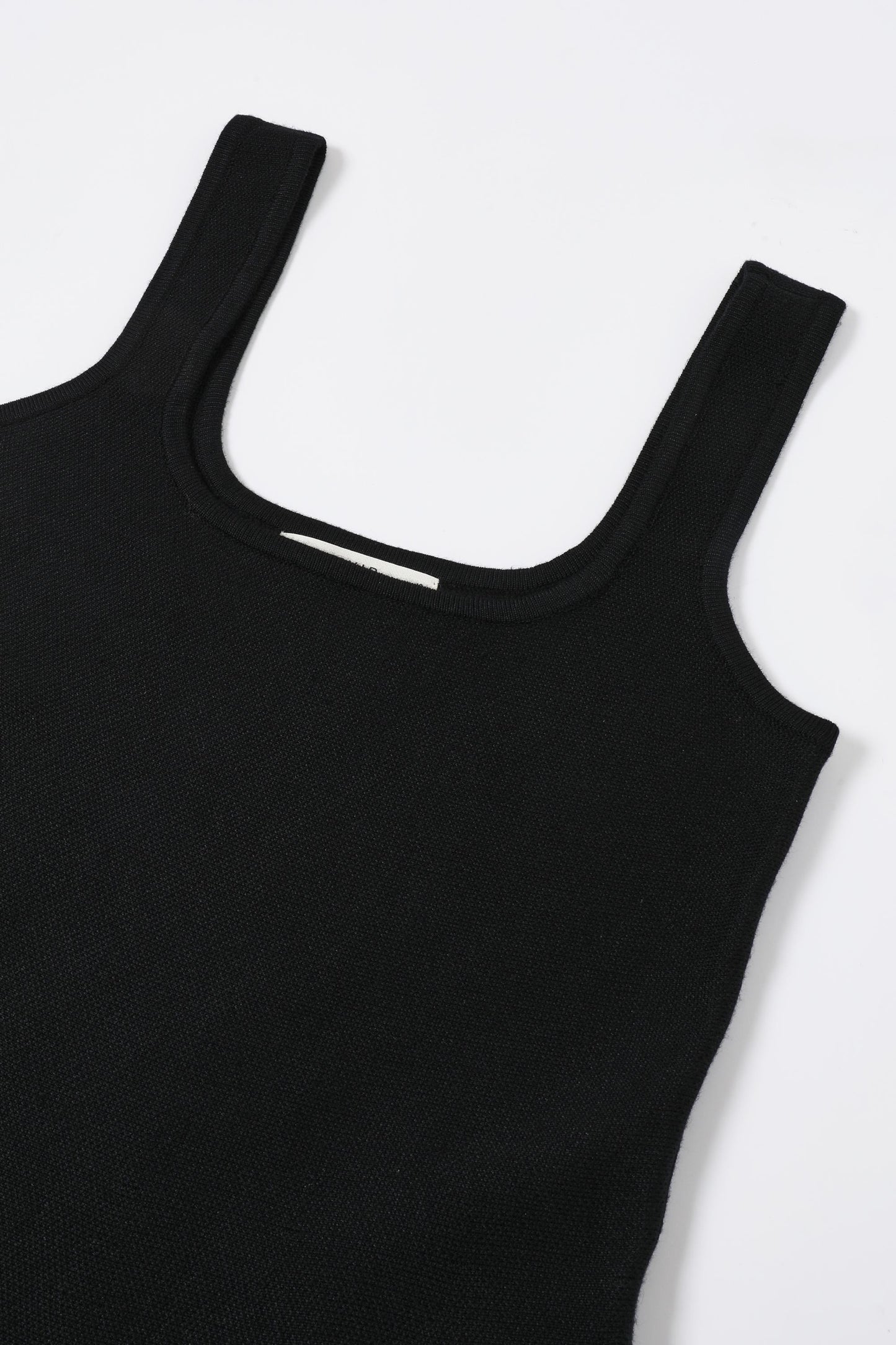 knit sleeveless fit & flare dress