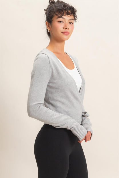 Wrap Knit Cardigan