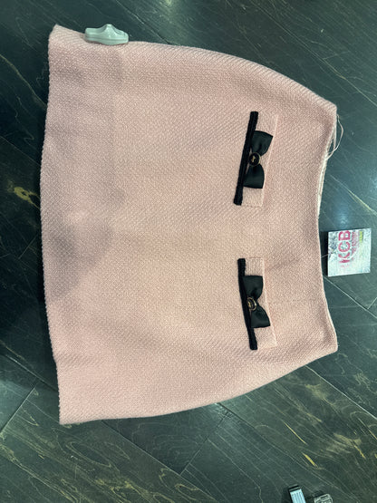 Tweed Bow Detail Mini Skirt