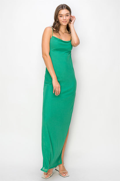 low back sleeveless mesh maxi dress – RK Collections Boutique