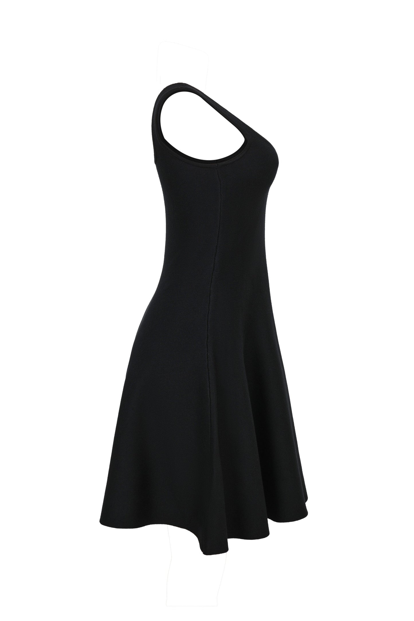 knit sleeveless fit & flare dress