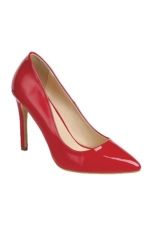 pointed toe stiletto pump