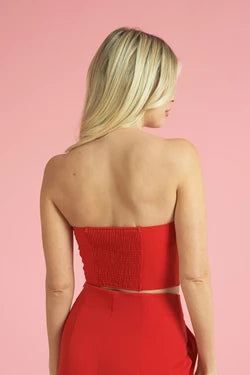 strapless crop top - RK Collections Boutique