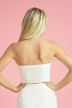 strapless crop top - RK Collections Boutique