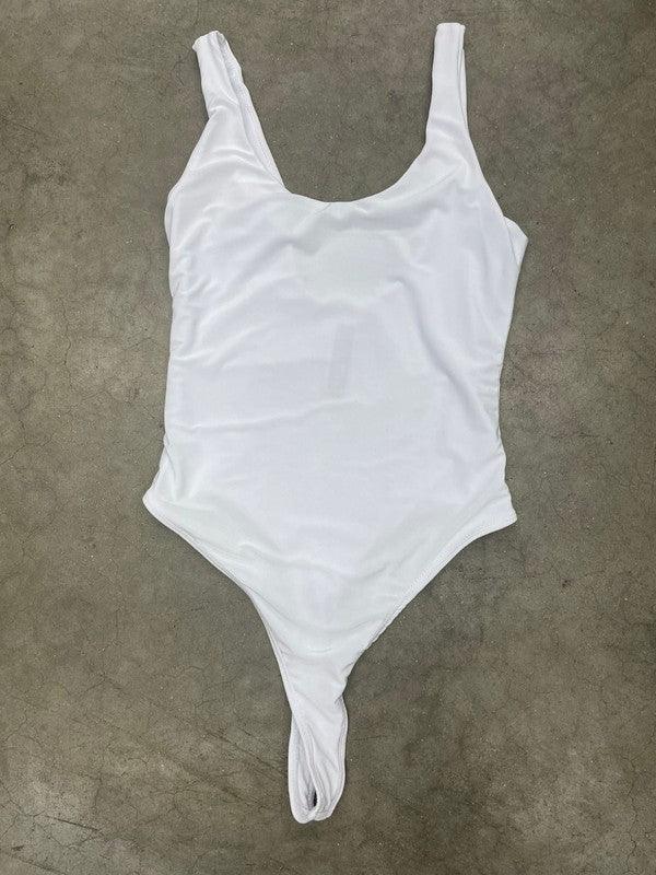 Double Layer Tank Thong Bodysuit - RK Collections Boutique